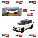 MiJo Exclusives - 1:24 - Toyota RAV4 Hybrid XSE - White with Black Top