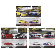 (PRE-ORDER) Hot Wheels - 1:64 - 2025 Mix 2 Car Culture 2-Packs - Set of 3