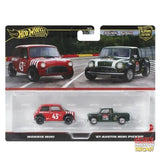 (PRE-ORDER) Hot Wheels - 1:64 - Morris Mini / '67 Austin Mini Pickup (Mini) - Car Culture 2-Pack - 2025 Mix 1