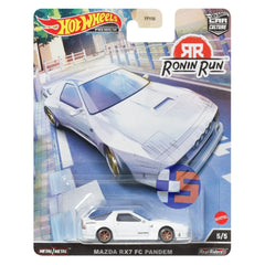 Hot Wheels - 1:64 - Mazda RX7 FC Pandem - Car Culture 2022 P Case - Release 7 - Ronin Run