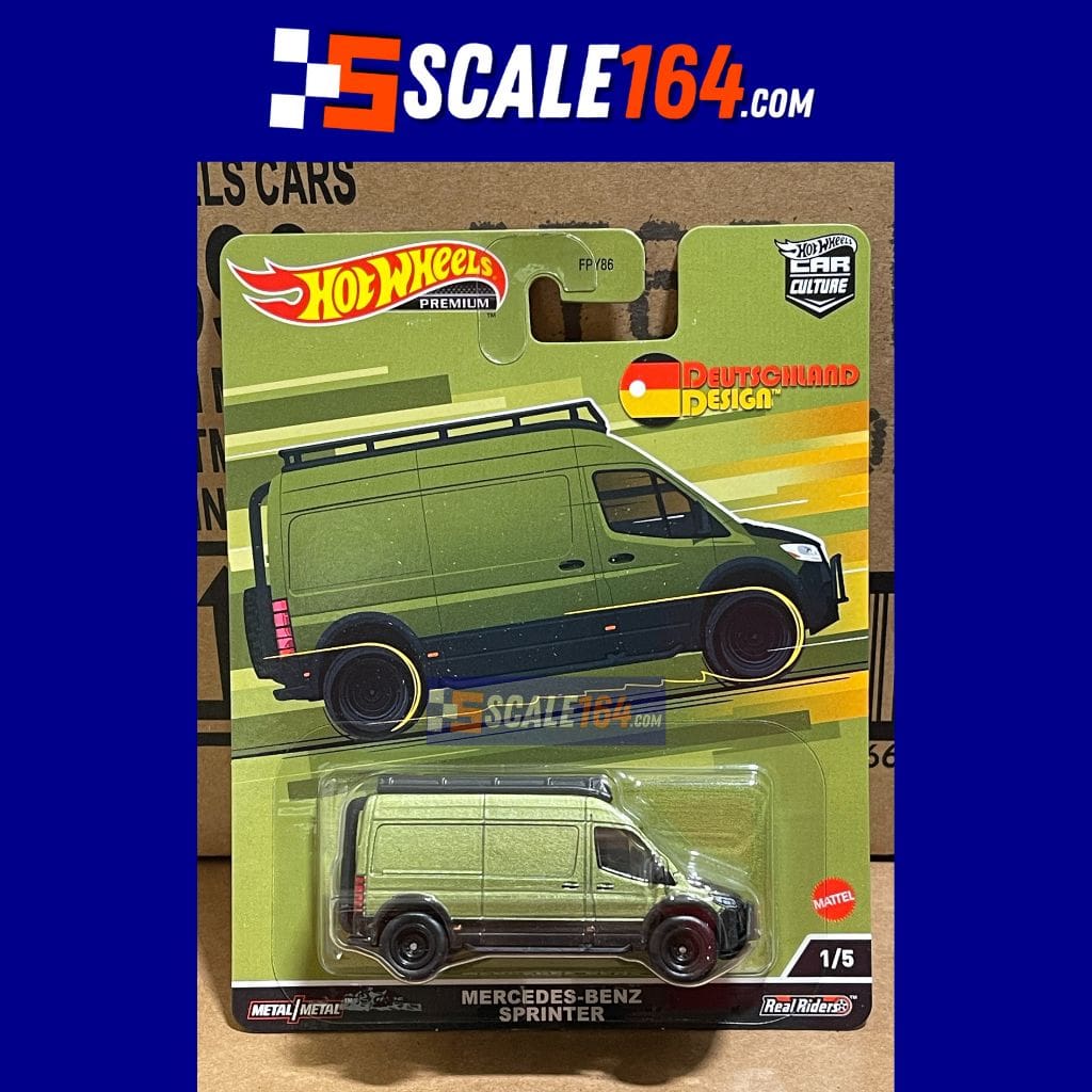 Hot Wheels - 1:64 - Mercedes-Benz Sprinter - Car Culture 2022 K Case - Release 2 - Deutschland Design #2