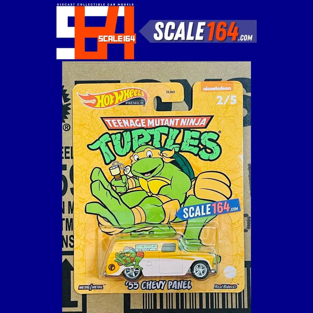 Hot Wheels - 1:64 - '55 Chevy Panel - Pop Culture 2022 N Case - Teenage Mutant Ninja Turtles