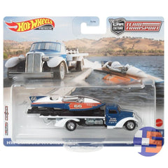 Hot Wheels - 1:64 - HW Classic Hydroplane / Speed Waze - 2022 Team Transport S Case (Mix 4)