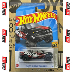 Hot Wheels - '19 Chevy Silverado Trail Boss LT (Black) - Mainline (Baja Blazers) 53/250