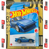 Hot Wheels - Mazda RX-7 (Blue) - Mainline (HW J-Imports) 97/250