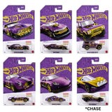 (PRE-ORDER) Hot Wheels - 1:64 - Purple & Gold 2025 (57th Anniversary Purple & Gold Series) - Mix 2 (Set Of 6)