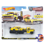 Hot Wheels - 1:64 - Custom '70 Chevy Nova / Horizon Hauler - 2022 Team Transport - Walmart Legends Tour Exclusive