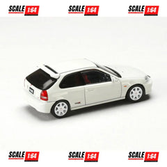 (PRE-ORDER) Hobby Japan - 1:64 - JDM64 Honda CIVIC TYPE R (EK9) - Championship White