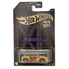 Hot Wheels - 1:64 - Volkswagen T1-GTR *Chase* - Pearl & Chrome 2023 (55th Anniversary Black & Yellow Series) - Mix 1