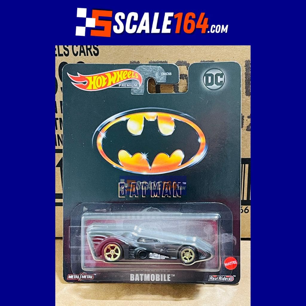 Hot Wheels - 1:64 - Batmobile (Batman) - Retro Entertainment 2023 N Case (Mix 1)