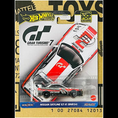 (RESTOCK) Hot Wheels - 1:64 - Nissan Skyline GT-R (BNR34) Gran Turismo 7 - Pop Culture 2024 C Case