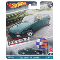 Hot Wheels - 1:64 - '91 Mazda MX-5 Miata - Car Culture 2023 E Case - Release 5 - Modern Classics