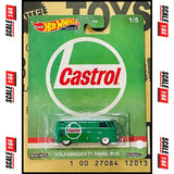 Hot Wheels - 1:64 - Volkswagen T1 Panel Bus (Castrol) - Vintage Oil - Pop Culture 2023 U Case