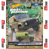 Hot Wheels - 1:64 - Land Rover Defender 110 - Fast & Furious 2023 D Case