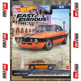 Hot Wheels - 1:64 - Alfa Romeo Giulia Sprint GTA - Fast & Furious 2023 C Case