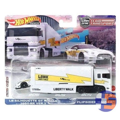 Hot Wheels - 1:64 - 2023 Team Transport V Case (Mix 3) - Set of 3