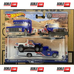 Hot Wheels - 1:64 - 2023 Team Transport T Case (Mix 1) - Set of 3