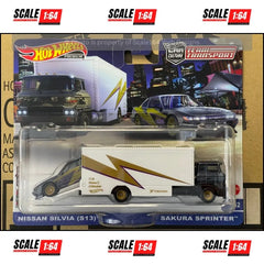 Hot Wheels - 1:64 - 2023 Team Transport T Case (Mix 1) - Set of 3