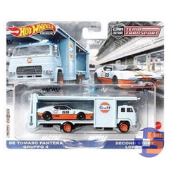 Hot Wheels - 1:64 - 2023 Team Transport V Case (Mix 3) - Set of 3