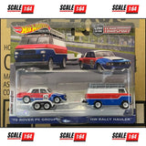 Hot Wheels - 1:64 - 2023 Team Transport U Case (Mix 2) - Set of 3