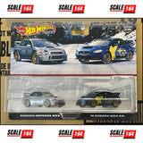 Hot Wheels - 1:64 - Subaru Impreza WRX / '16 Subaru WRX STi (Subaru) - Car Culture 2-Pack - 2023 Mix 4