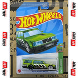 Hot Wheels - Volvo 240 Drift Wagon (Green) - Mainline (HW Slammed) 245/250