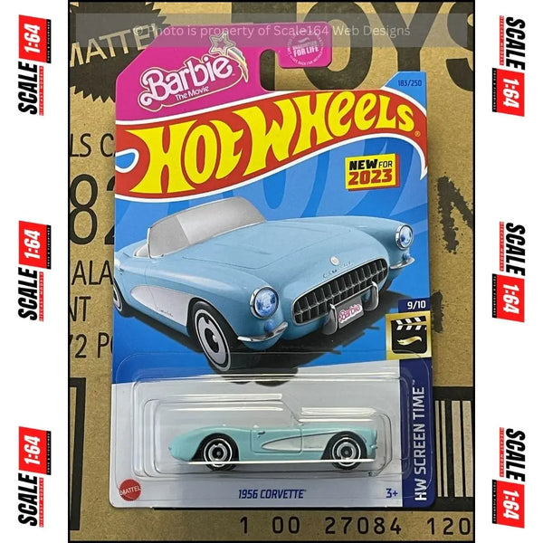 2024 Hot Wheels Barbie The Movie 1956 Corvette HW Screen