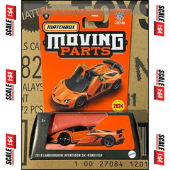 Matchbox - 1:64 - 2019 Lamborghini Aventador SVJ Roadster - Moving Parts 2024 Mix 3