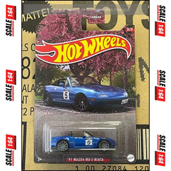 Hot Wheels - 1:64 - '91 Mazda MX-5 Miata - Japanese Classics (JDM) 2023