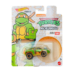 Hot Wheels - 1:64 - Michelangelo (Teenage Mutant Ninja Turtles) - 2023 Character Cars Mix 1