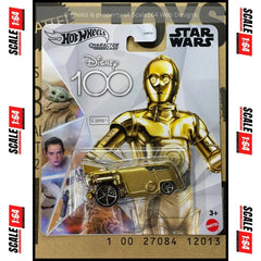 Hot Wheels - 1:64 - C-3PO (Star Wars) - Disney 100th 2023 Character Cars Mix 3