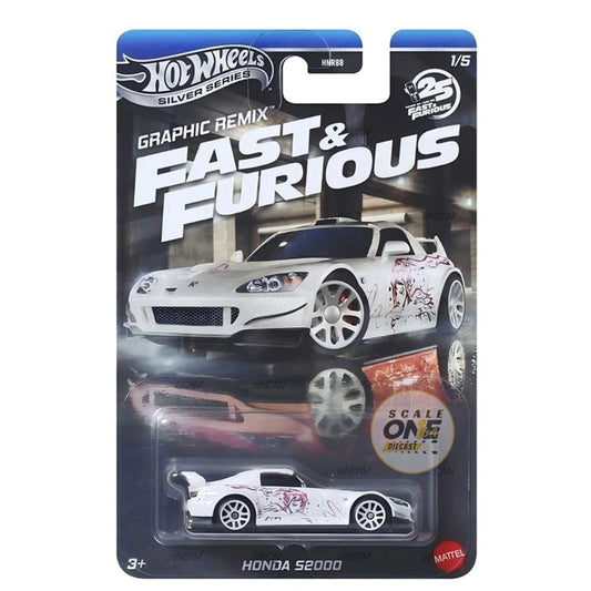 (PRE-ORDER) Hot Wheels - 1:64 - Fast & Furious Series - Graphic Remix (Set of 5)