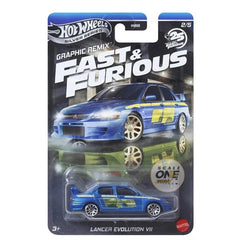 (PRE-ORDER) Hot Wheels - 1:64 - Fast & Furious Series - Graphic Remix (Set of 5)