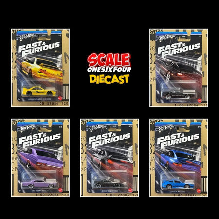 Hot Wheels - 1:64 - Fast & Furious Series - Street Racing