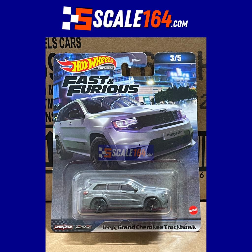 Hot Wheels - 1:64 - Jeep Grand Cherokee Trackhawk - Fast & Furious 2023 A Case