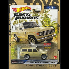 Hot Wheels - 1:64 - Toyota Land Cruiser FJ60 - Fast & Furious 2023 B Case