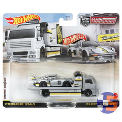 Hot Wheels - 1:64 - Porsche 934.5 / Fleet Street - 2023 Team Transport - Walmart Legends Tour Exclusive