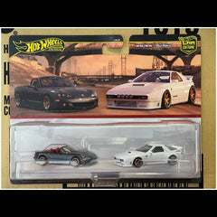 Hot Wheels - 1:64 - '04 Mazda Mazdaspeed Miata / Mazda RX7 FC Pandem (Mazda Street) - Car Culture 2-Pack - 2024 Mix 1