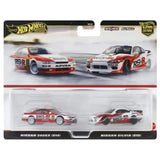 Hot Wheels - 1:64 - Nissan 240SX (S14) / Nissan Silvia (S15) (Nissan Silvia) - Car Culture 2-Pack - 2024 Mix 3