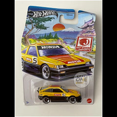 Hot Wheels - 1:64 - 1985 Honda CR-X - J-Imports Series (2024) - DAMAGED CARD