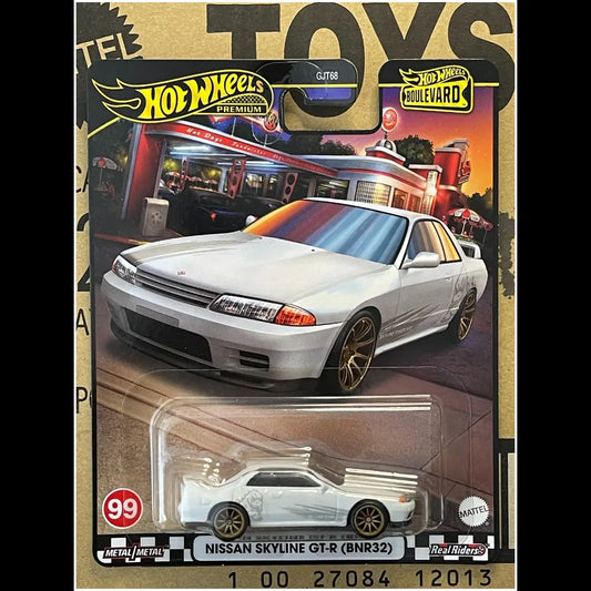 Hot Wheels - 1:64 - Nissan Skyline GT-R (BNR32) - Boulevard 2024 Mix 2 (#99)