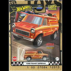 Hot Wheels - 1:64 - Ford Transit Supervan - Boulevard 2024 Mix 4 (#109)