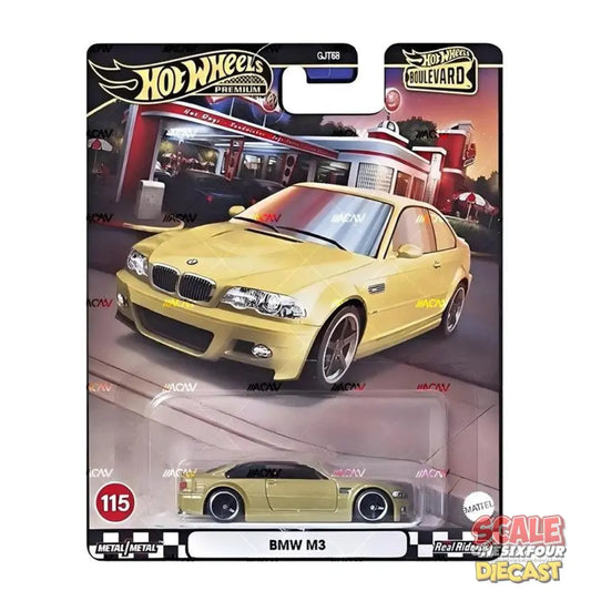 (PRE-ORDER) Hot Wheels - 1:64 - BMW M3 - Boulevard 2024 Mix 5 (#115)