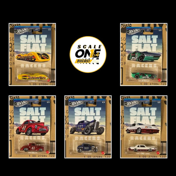 Hot Wheels - 1:64 - Salt Flat Racers - Vintage Assortments