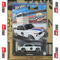 Hot Wheels - 1:64 - BMW 2002 - White - Vintage Racing Club