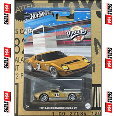 Hot Wheels - 1:64 - 1971 Lamborghini Miura SV - Orca (Bronze) - Vintage Racing Club