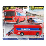 Hot Wheels - 1:64 - Euro Hauler / '94 Nissan 300 ZX GTS - 2024 Team Transport D Case (Mix 4)