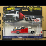 Hot Wheels - 1:64 - '66 Porsche 906 Carrera 6 / Carry On - 2024 Team Transport B Case (Mix 2)