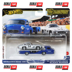 Hot Wheels - 1:64 - 2024 Team Transport C Case (Mix 3) - Set of 3