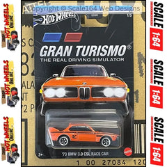 Hot Wheels - 1:64 - Gran Turismo: The Real Driving Simulator - Themed Entertainment 2024 Mix 1 (Set of 5)